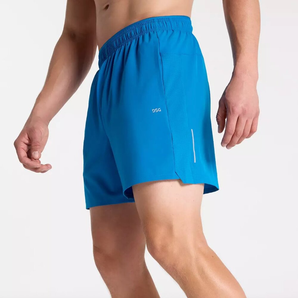 DSG Men's 5" Stride Shorts, Blue Gleam, Medium, NWT